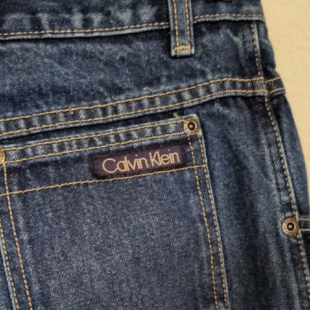 Vintage Calvin Klein *Amended* High Rise Women's Jeans sz 26 (24) - Picture 3 of 16